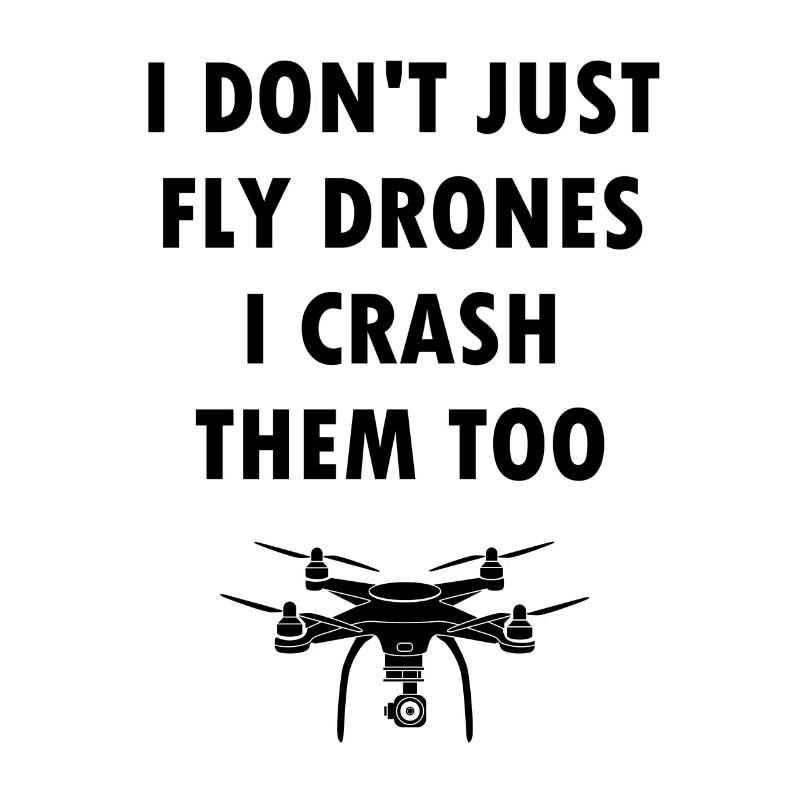 Drone Quadcopter Crash FPV Flying Gift Hobby