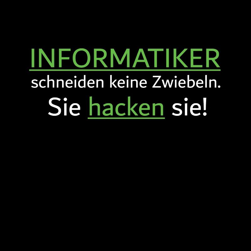 Informatiker Programmierer Hacker