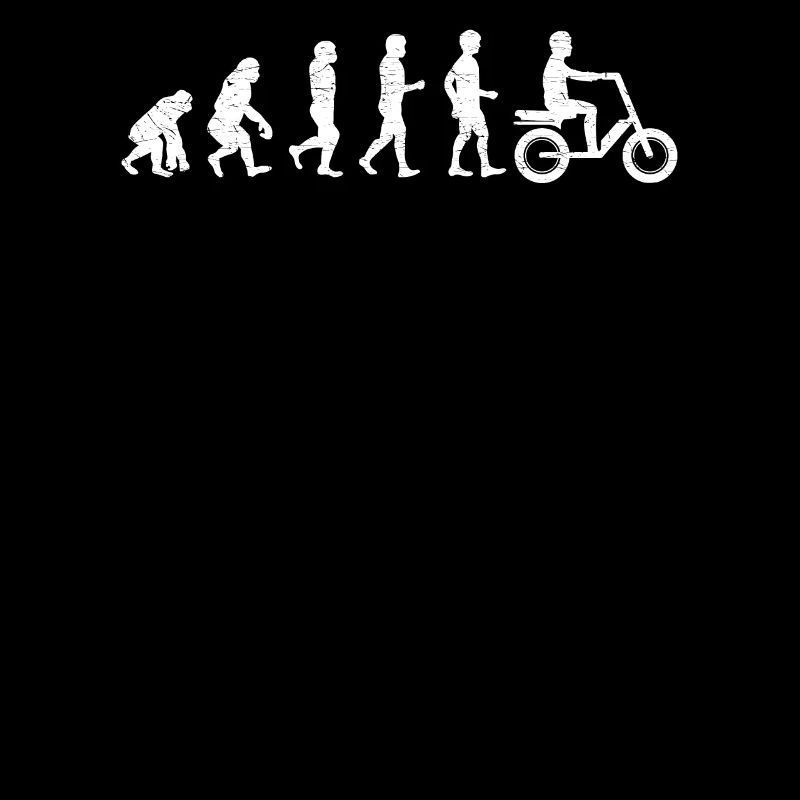 Funny moped moped evolution gift shirt