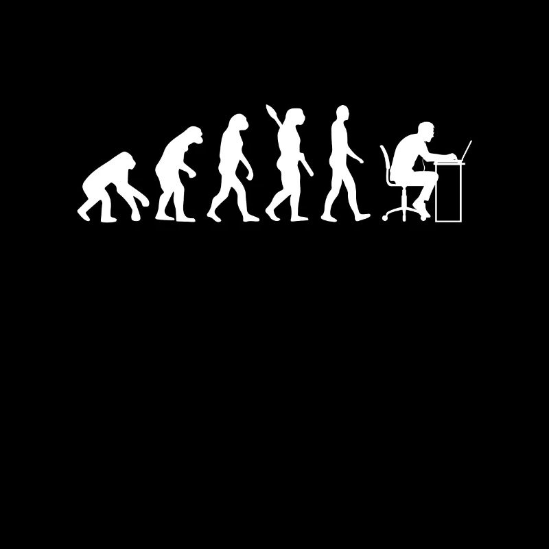 Informatiker - Evolution des Menschen / Darwin