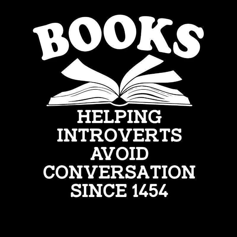 Books Helping Introverts Avoid Conversation Since