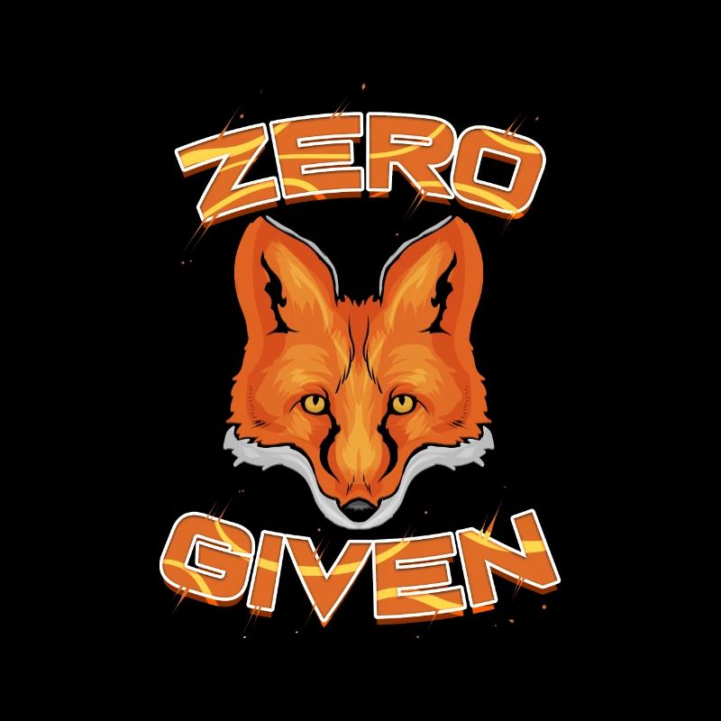 Fuchs Zero Fox Given Tierliebhaber Rotfuchs