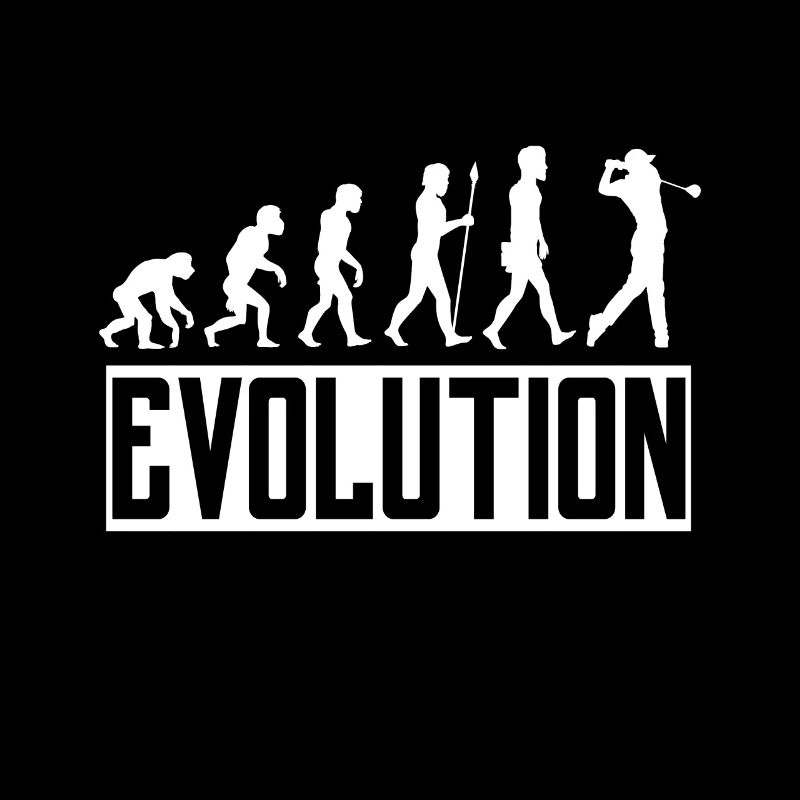 Golf évolution golfeur golfeur