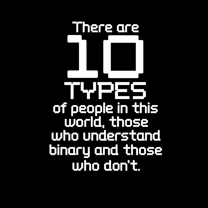 Cadeau de nerd informatique programmeur de code binaire