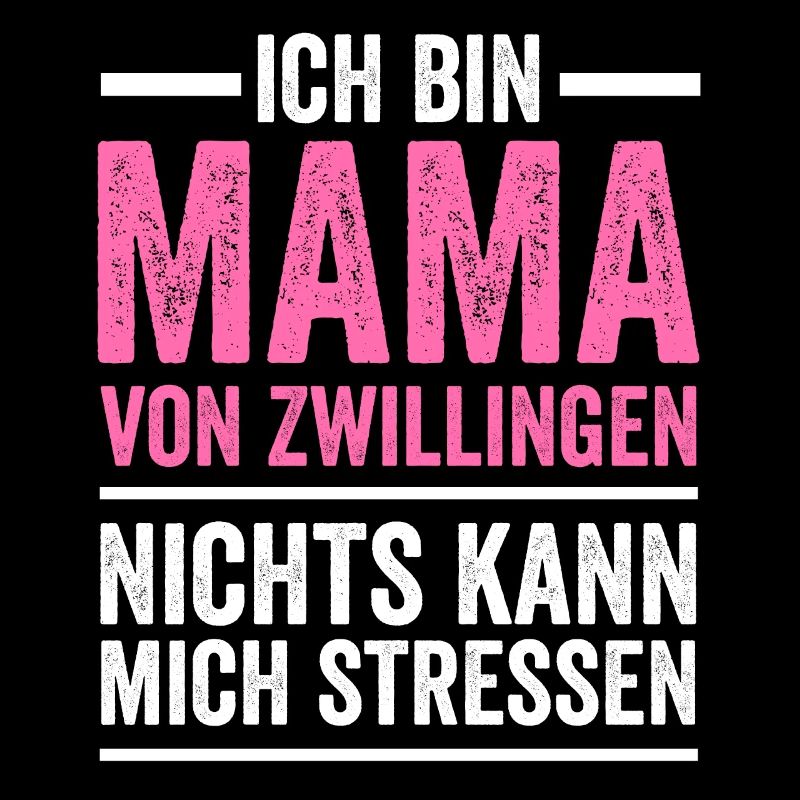 Zwillinge Mutter Mama Muttertag