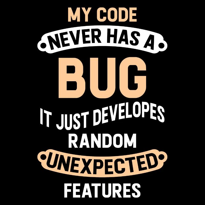 Programmeur - Mon code n'a jamais de bug