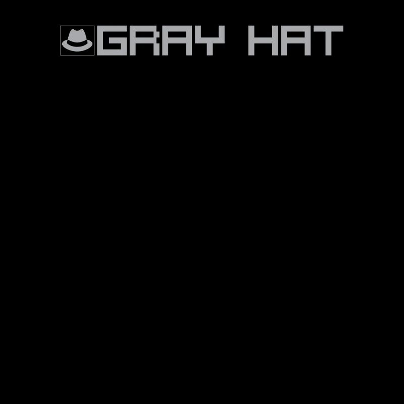 Grey Hat Hacker Typ