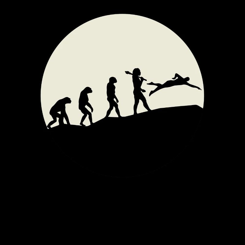 Swimmers Evolution Moon