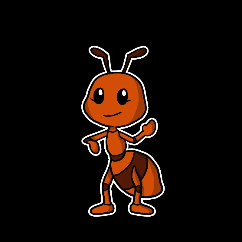 Douce fourmi insecte