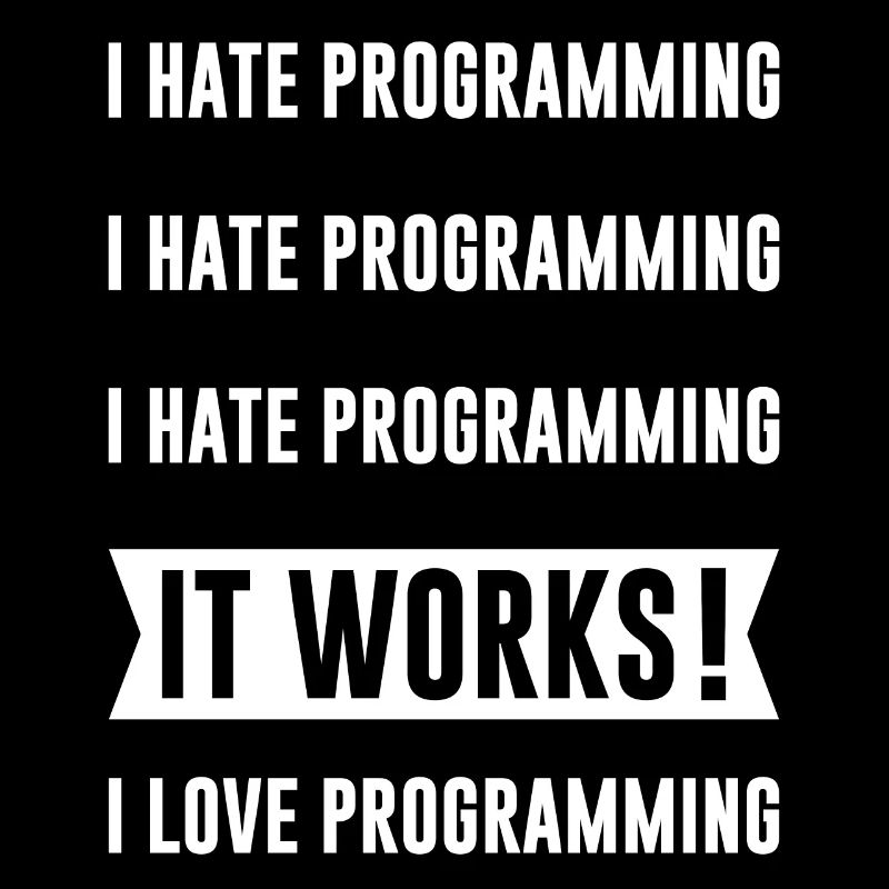 Programmeur - I HATE PROGRAMMING