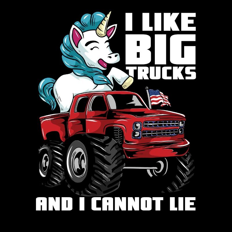 I Like Big Trucks And I Cannot Lie Unicorn