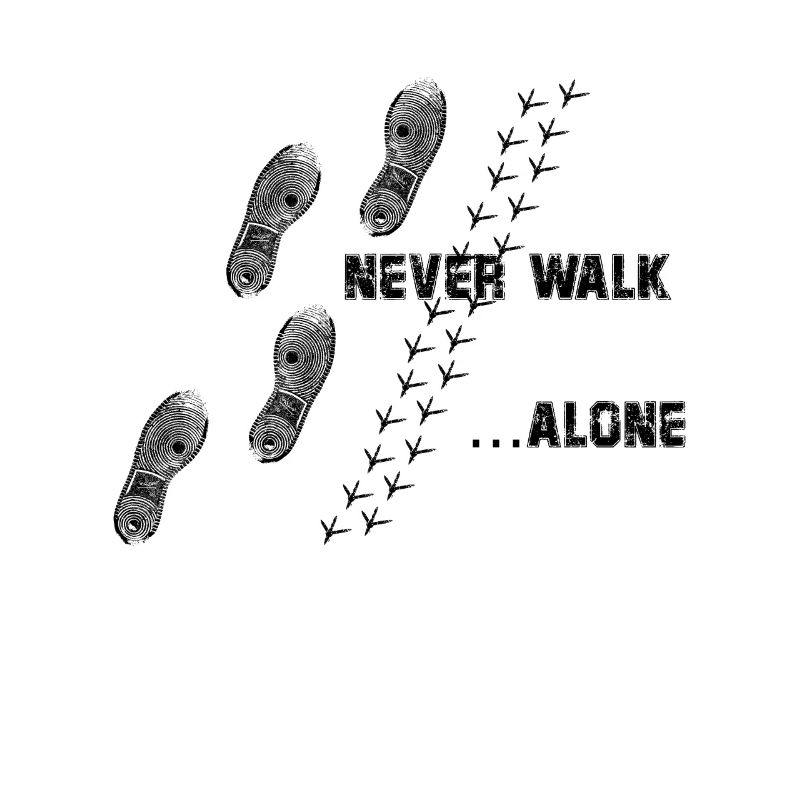 Never Walk Alone Budgie Chicken