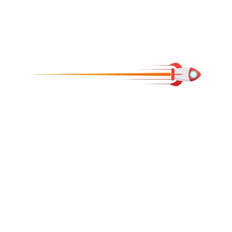 Fusée dans l'espace