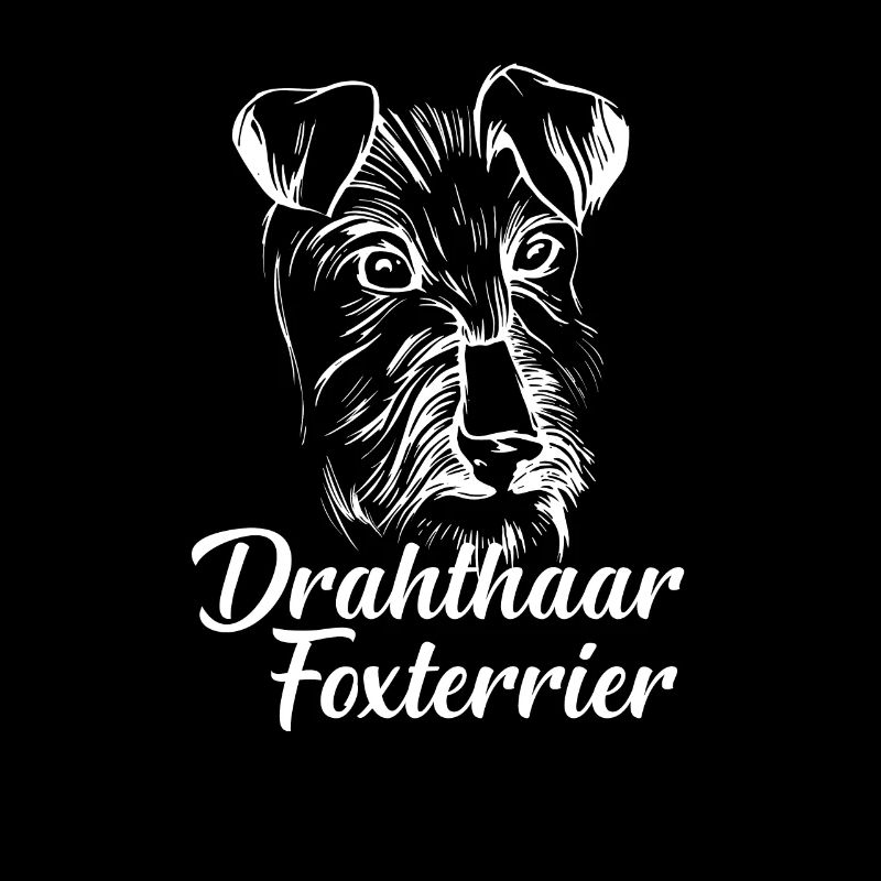 Lustiges Drahthaar Foxterrier Geschenk Fox Terrier