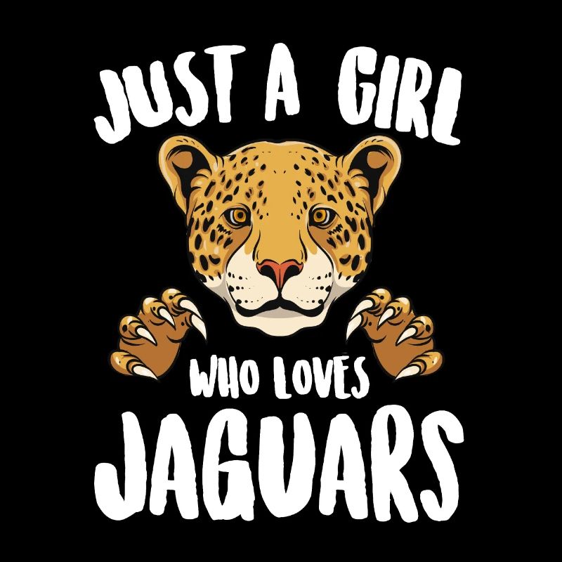 Nur ein Mädchen, das Jaguare Liebt
