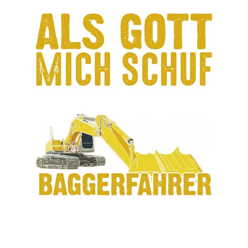 Baggerfahrer Geschenk