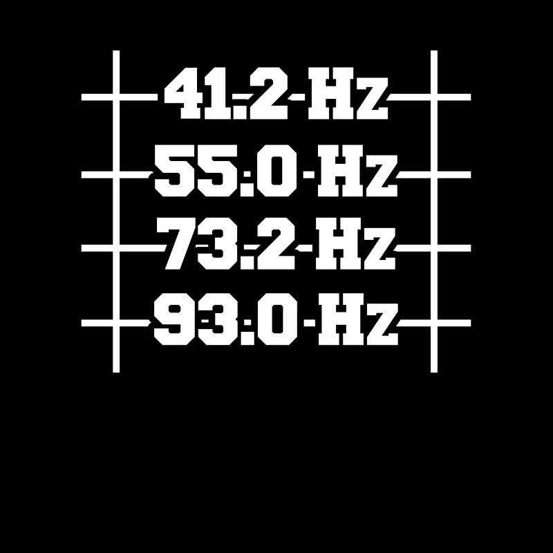 Fréquences de guitare basse