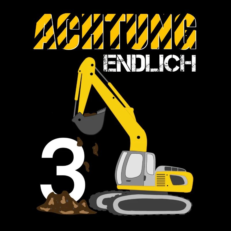 Endlich 3 Bagger
