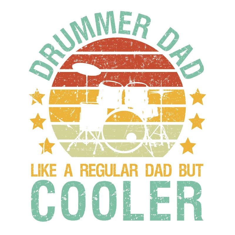 Drums dad drummer gift drummer