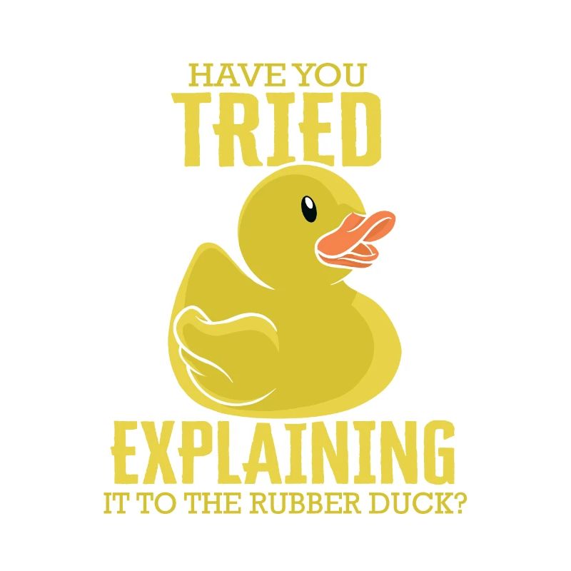 Explaining To Rubber Duck Programmierer Debugging