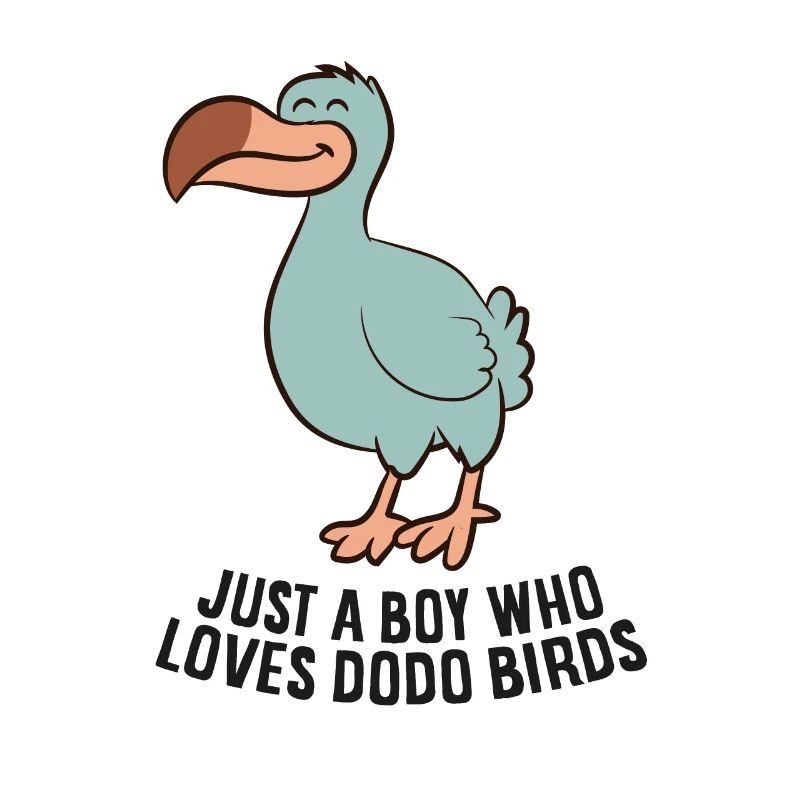 Nur ein Junge, der Dodovögel liebt
