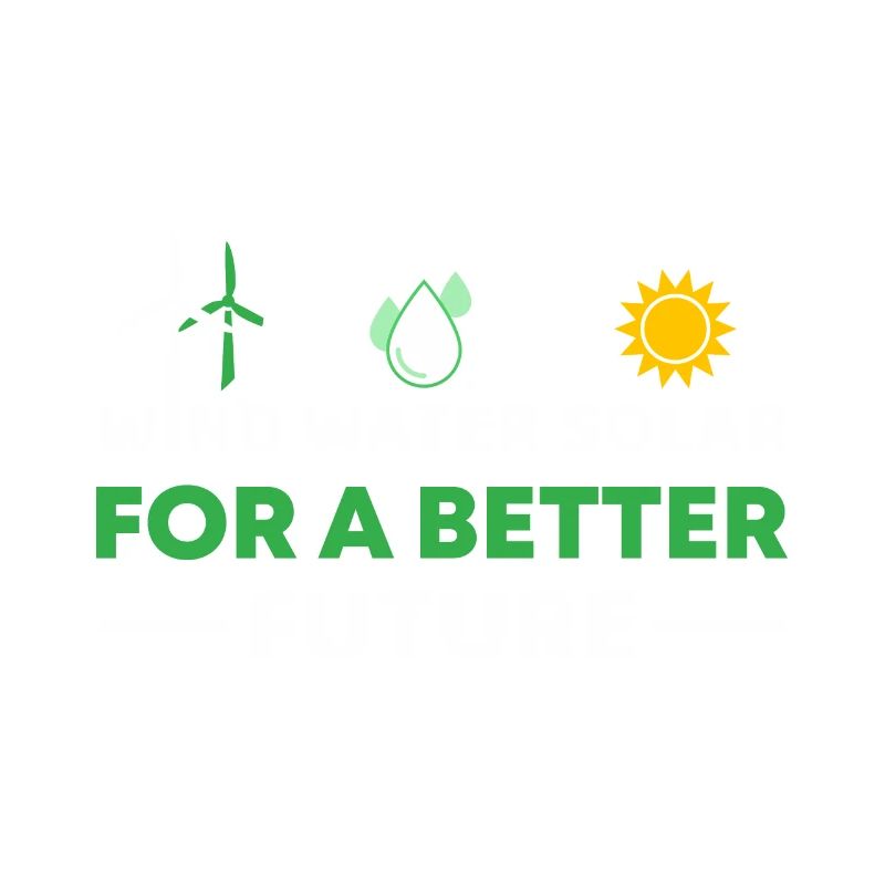 Wind, water, solar - for a better future