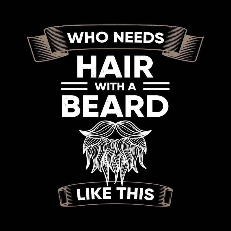 Bart Bartträger Vollbart Geschenk Haarpracht