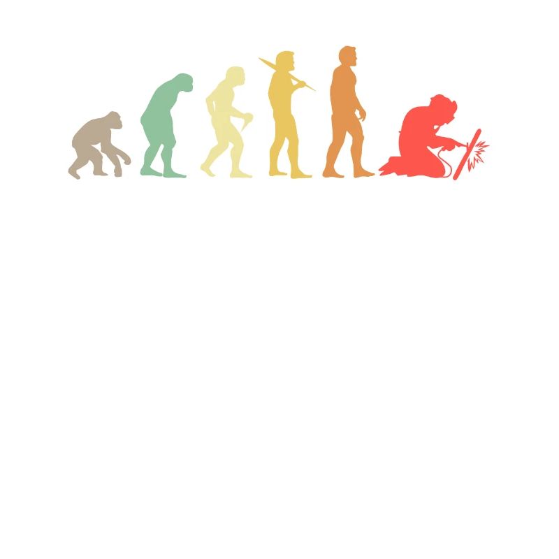 Schweißer Evolution Handwerker Schweißen Geschenk