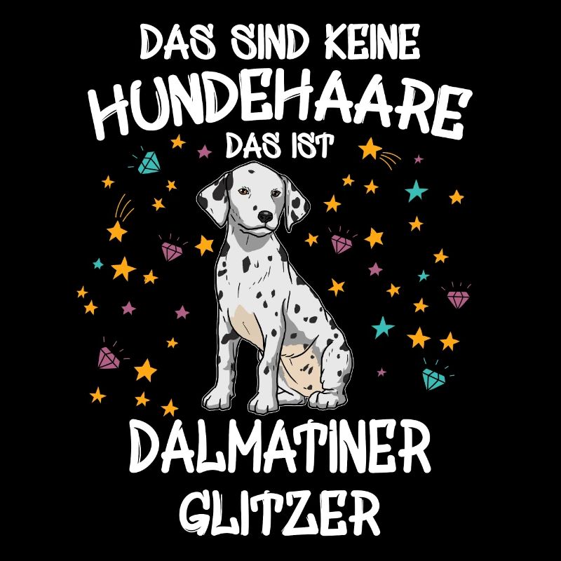 Dalmatiner Glitzer Hunde Hundehalter Geschenk