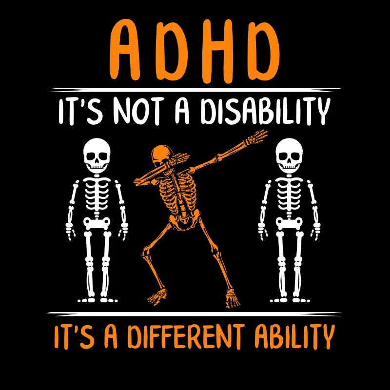 Mois de sensibilisation au TDAH Capacité différente Pas A