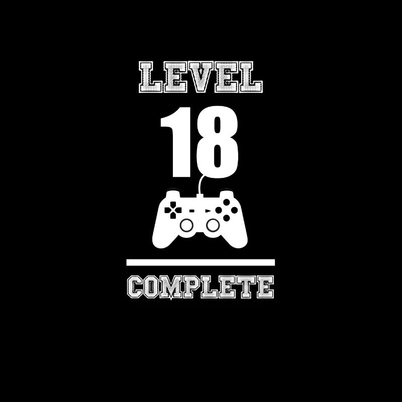 Level 18 Complete 18th Birthday Gift Idea