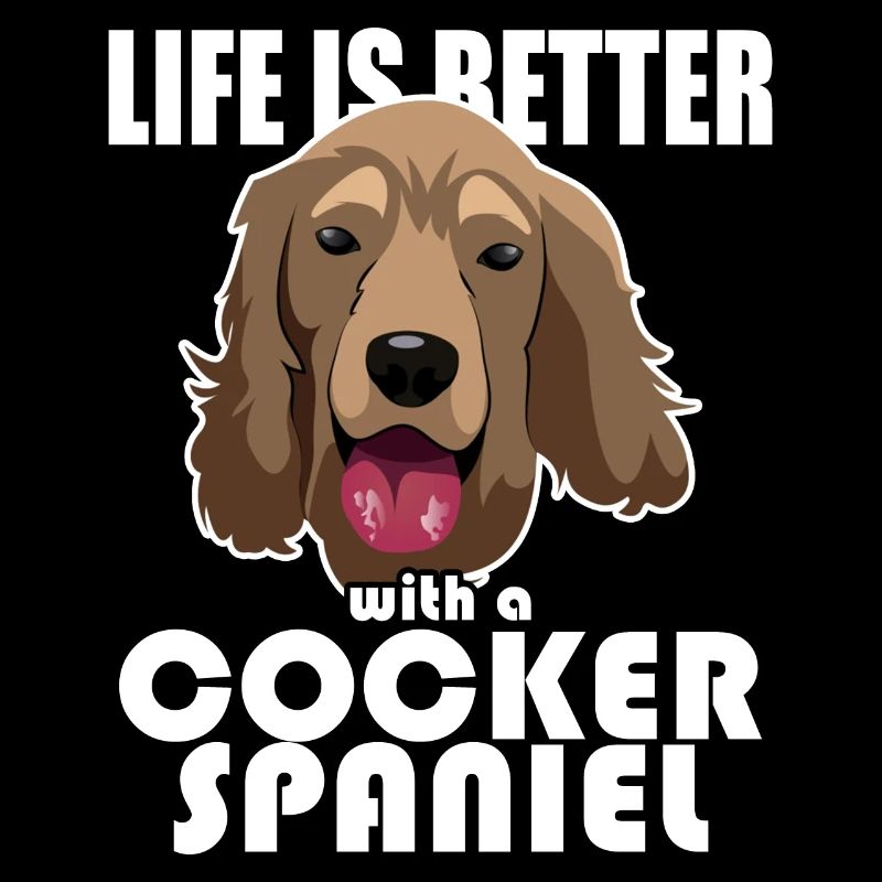 Mit einem Cocker Spaniel ist das Leben besser