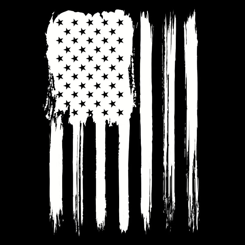 drapeau américain élégant graffiti