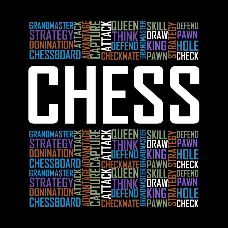 Chemise d'échecs, cadeaux d'échecs, échecs