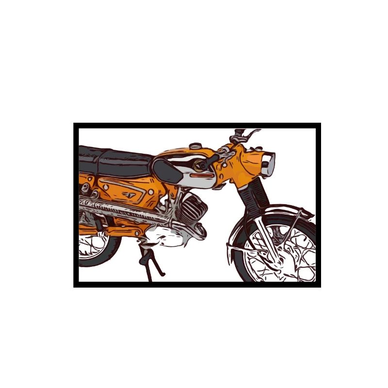 Zündapp Mofa Moped Oldtimer Geschenkidee