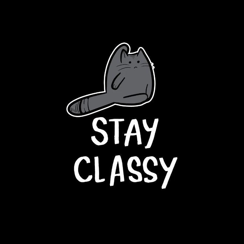 Cadeau de propriétaire de chat fesses de chat