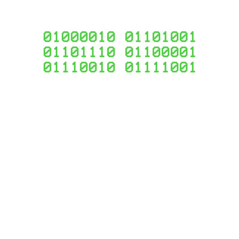 Binary code programmer informatics binary