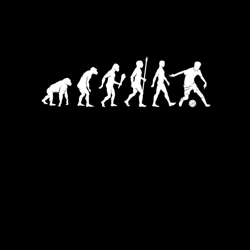 Cooles Fußball Evolution Geschenkidee
