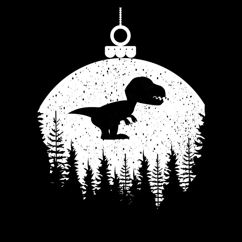 Dinosaure Dino Boule d’arbre de Noël Boule de Noël