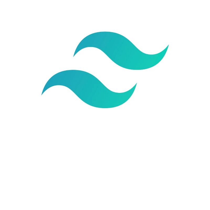 Tailwind CSS Mark - CSS Framework Programmer Coder