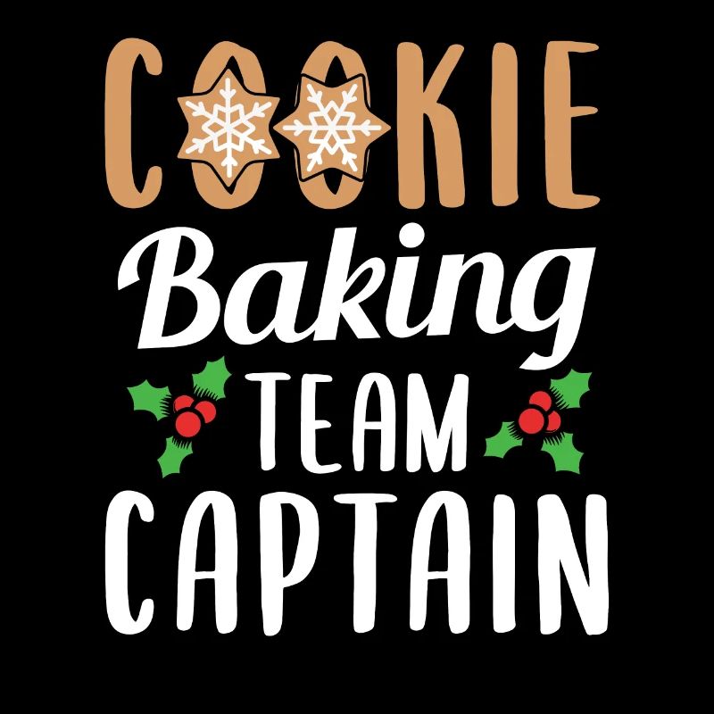 Cadeau d'équipe de cuisson de biscuits de Noël