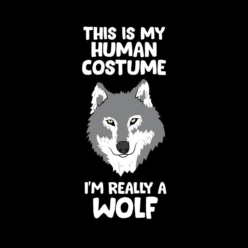 Wolf Geschenk Kinder Ich Bin Wirklich Ein Wolf