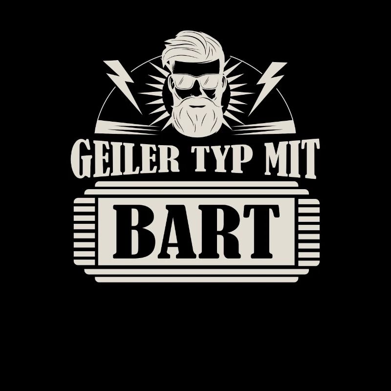 Geiler Typ mit Bart Geschenk