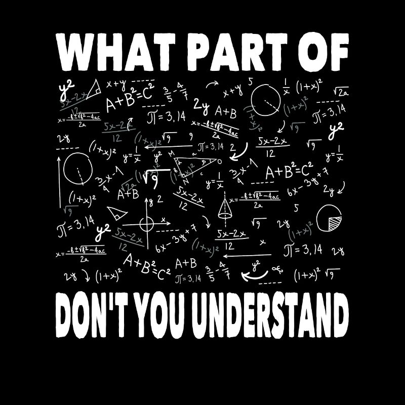 Math math exercises mathematician gift