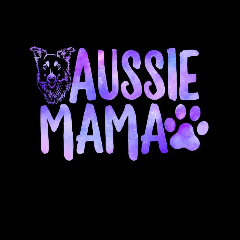 Aussie Mama Shirt Funny Australian Shepherd