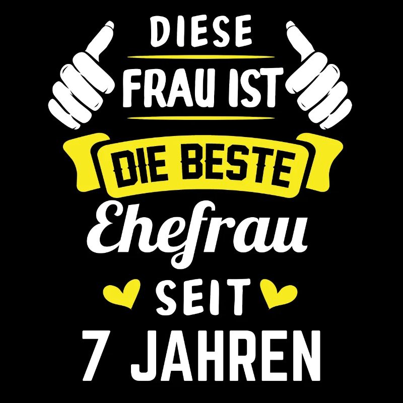 7.Hochzeitstag Ehefrau Jahrestag Geschenk