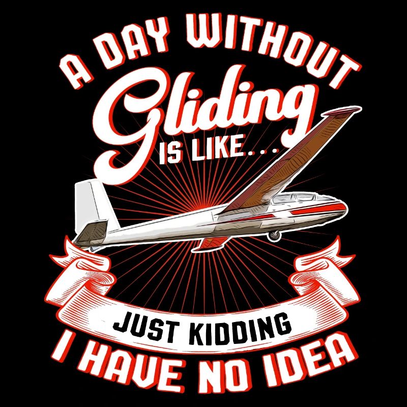 Pilot thermal glider gliding gift