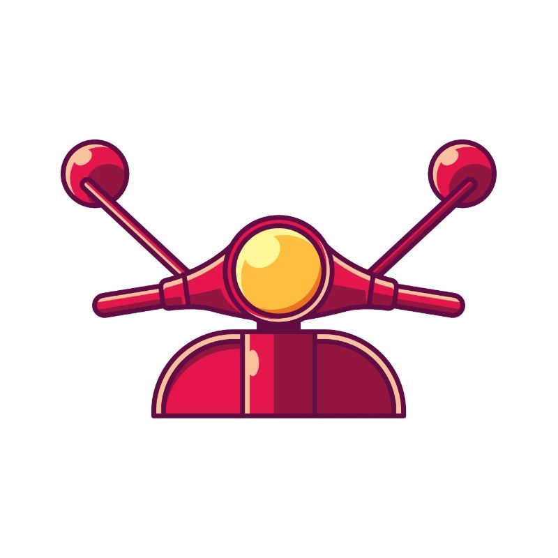 ROLLER RETRO Roller Geschenk Moped Rollerfahrer