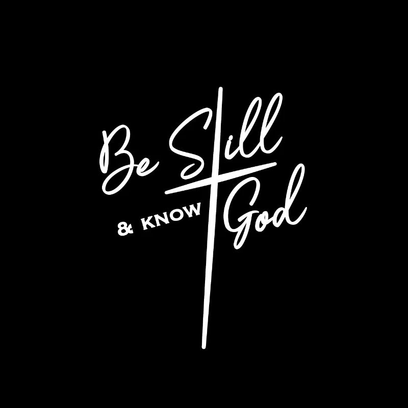 Christian Design Be Still and Know Psaume 46
