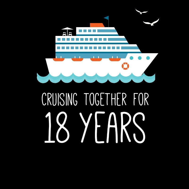 Croisière ensemble pour 18 ans anniversaire de mariage